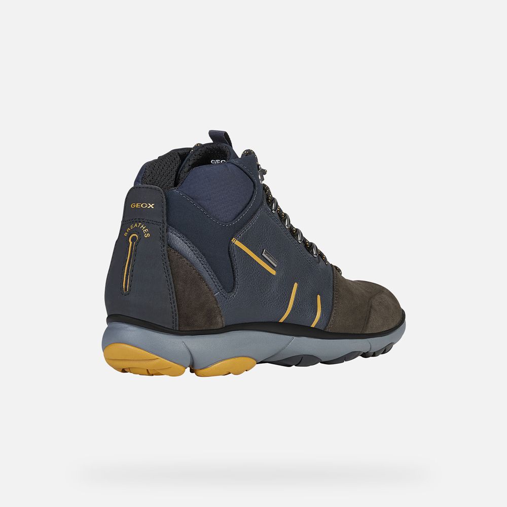 Botas Geox Homem Azul Marinho - Nebula 4 X 4 Abx - YHZJL6903